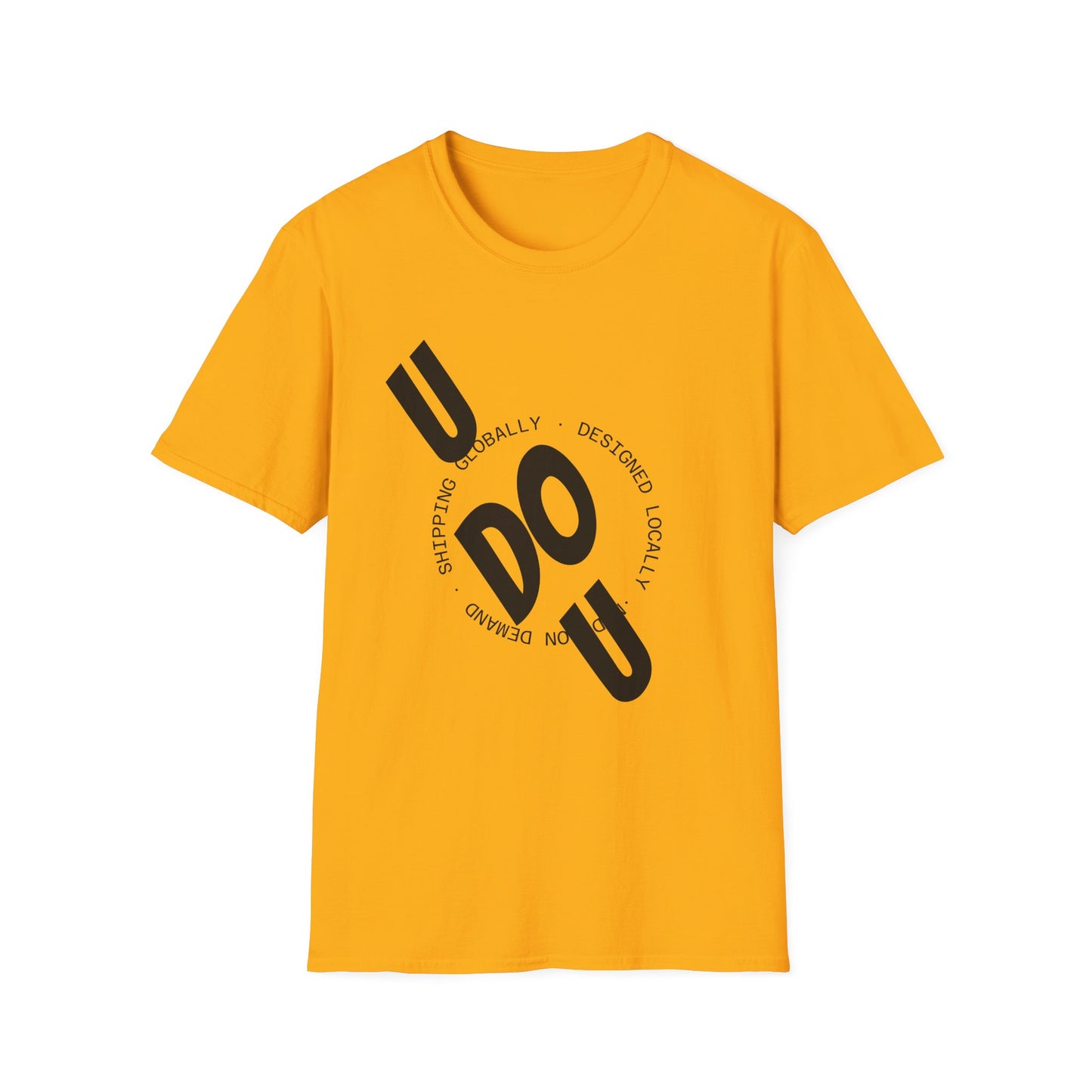 Unisex Softstyle T-Shirt with Unique Typography Design, Casual Wear, Graphic Tee, Trendy Apparel, Perfect Gift, Everyday Fashion