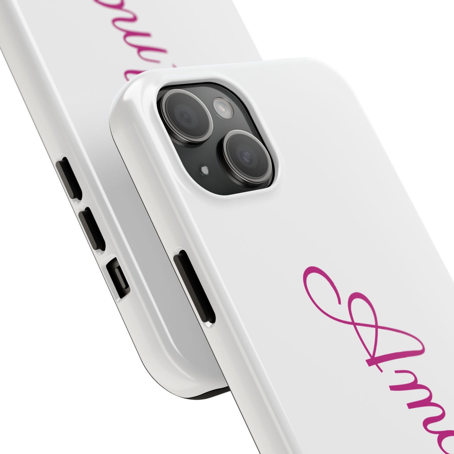 Personalized Tough Phone Case, Custom Name Phone Cover, Durable Mobile Case, Stylish Phone Accessory, Gift for Her