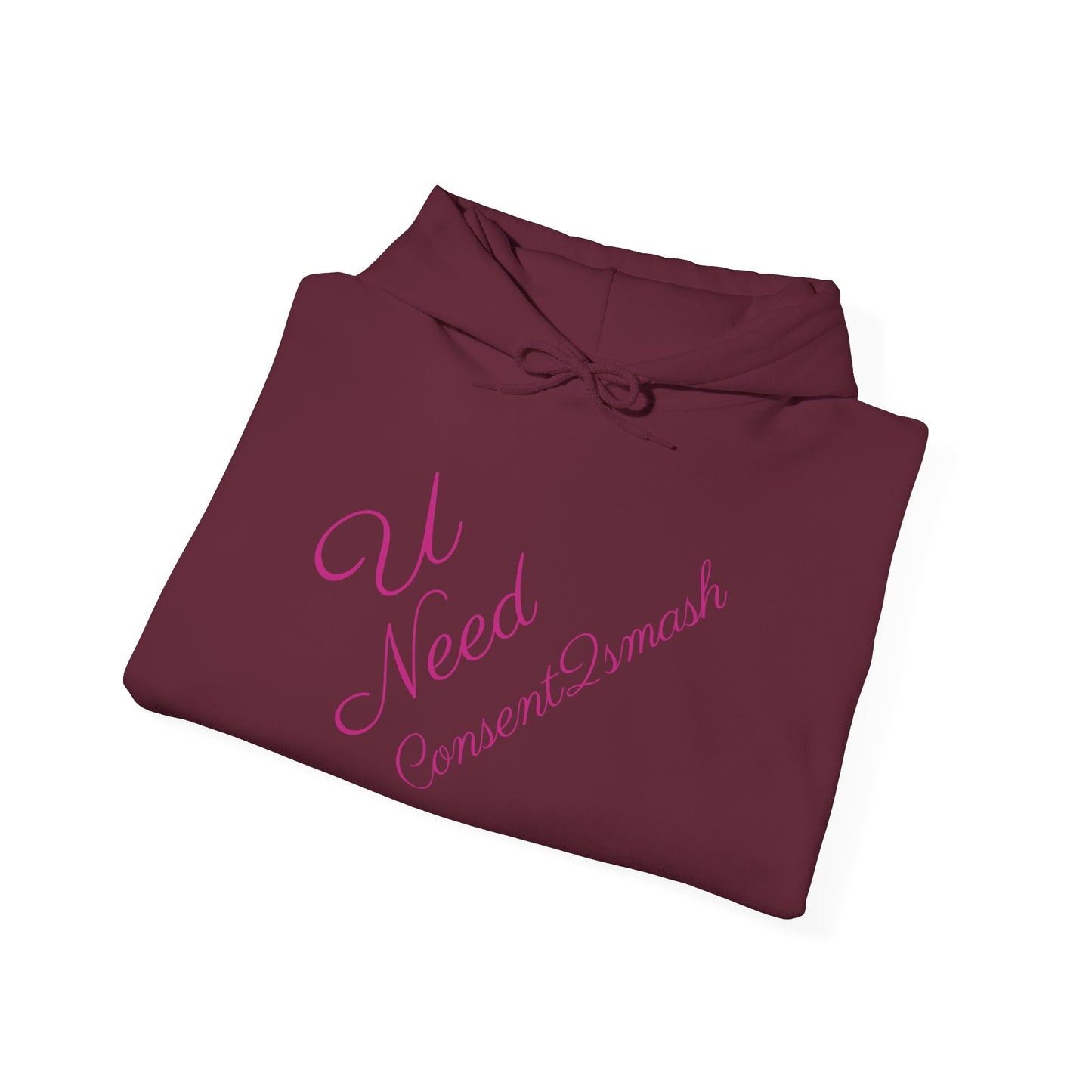 Consent to Smash Hooded Sweatshirt, Cozy Hoodie, Unisex Casual Wear, Streetwear, Gifts for Friends, Fun Party Outfit, Statements