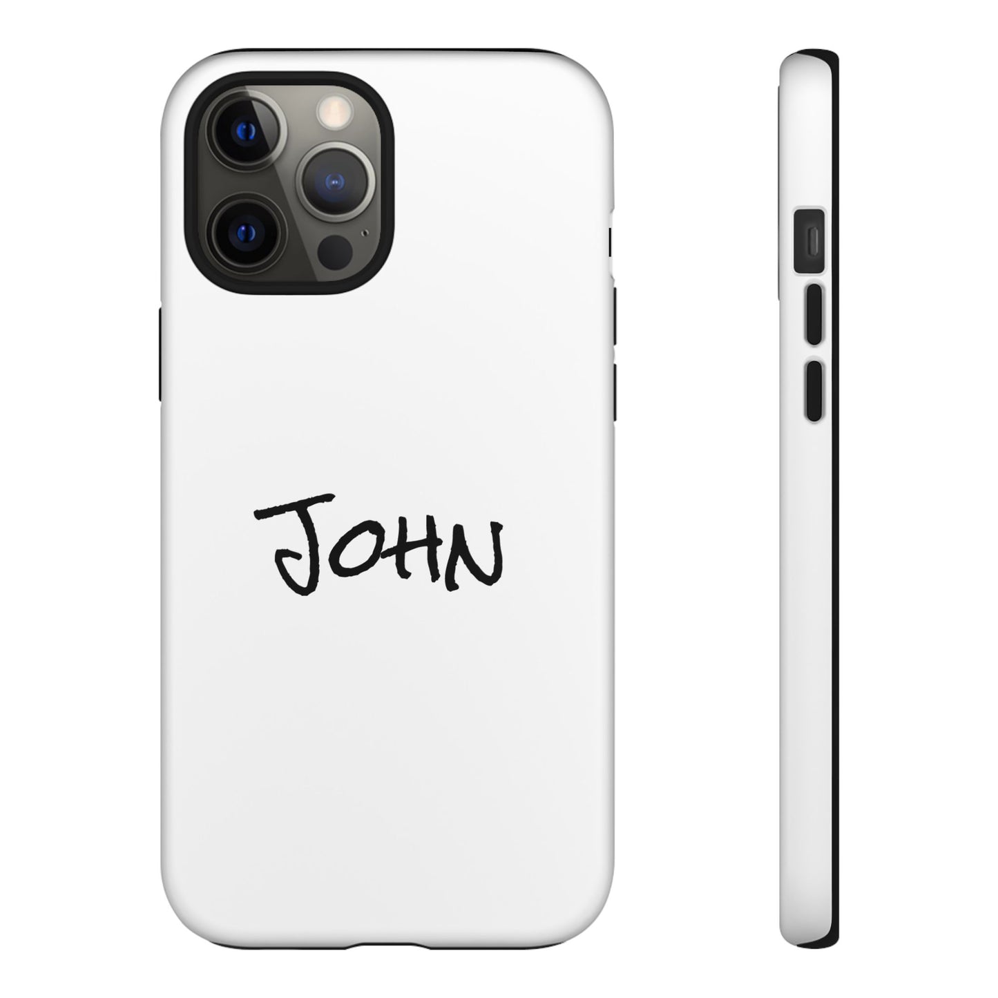 Personalized Phone Case for John, Custom Tough Phone Cover, Gift for Him, Unique Name Case, Durable Mobile Accessory