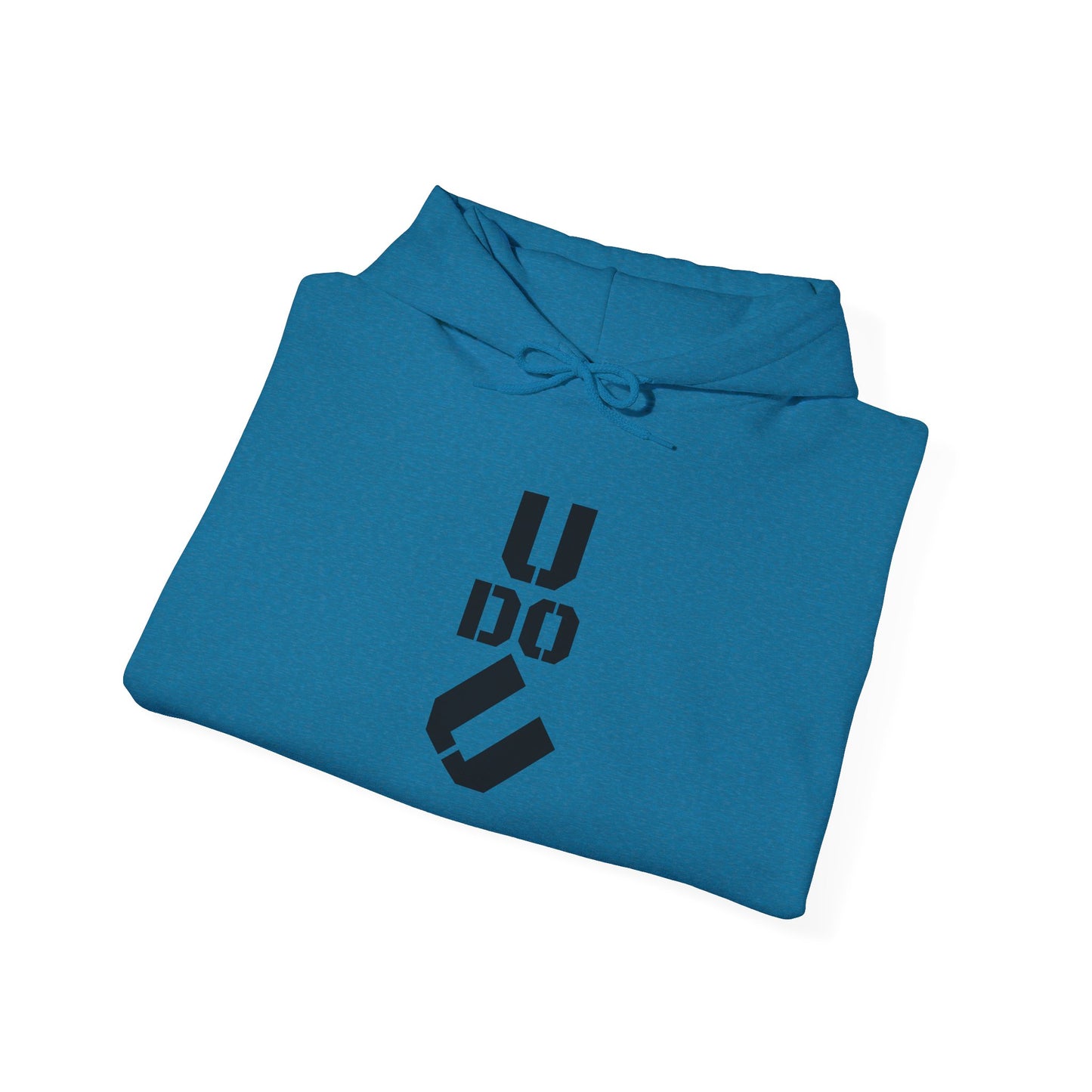 Unisex Heavy Blend Hoodie with Unique 'U DO U' Design, Perfect for Casual Wear, Gift for Friends, and Cozy Nights in