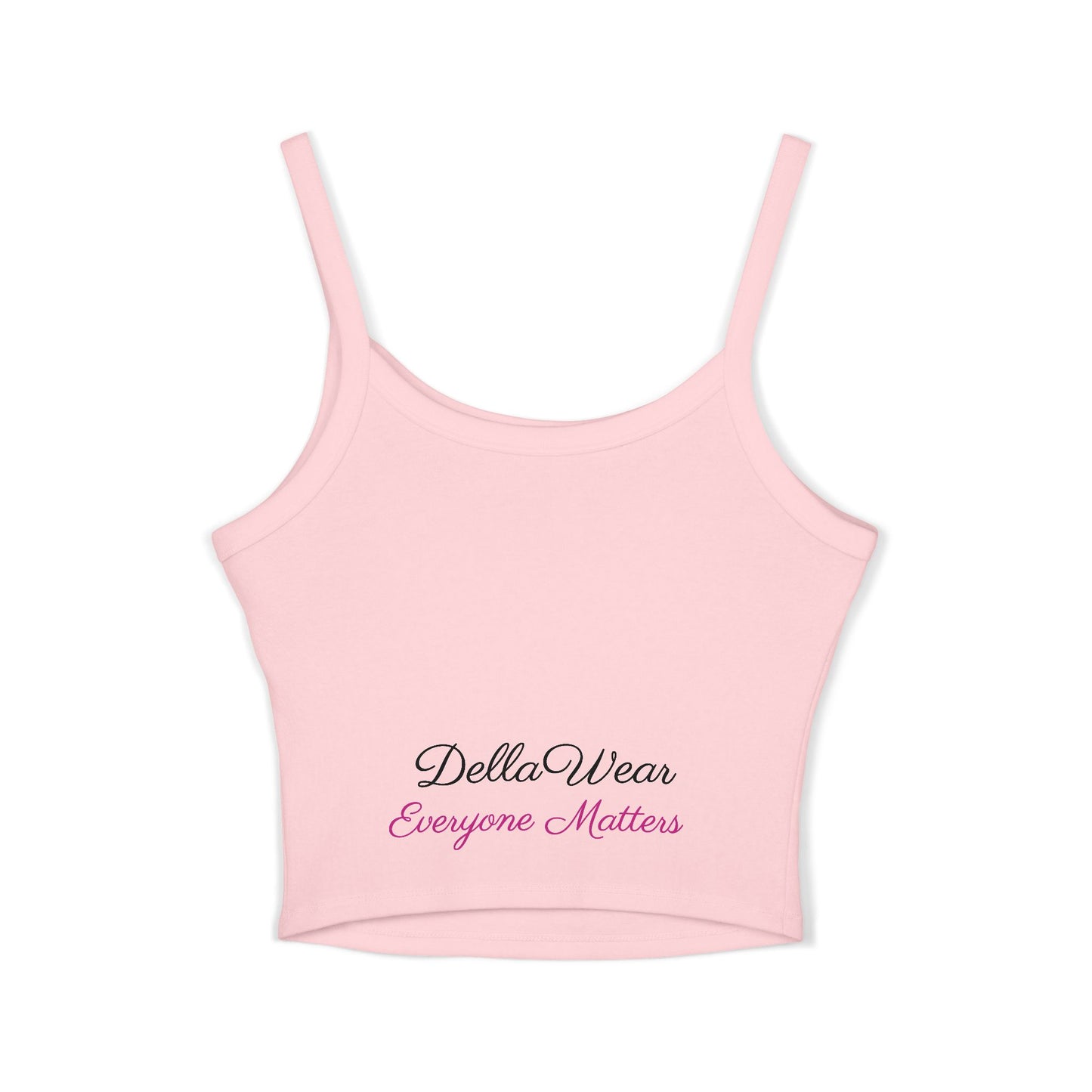 Empowering Spaghetti Strap Tank Top - Everyone Matters, Women's Fashion, Summer Wear, Gifts for Her, Motivational Apparel