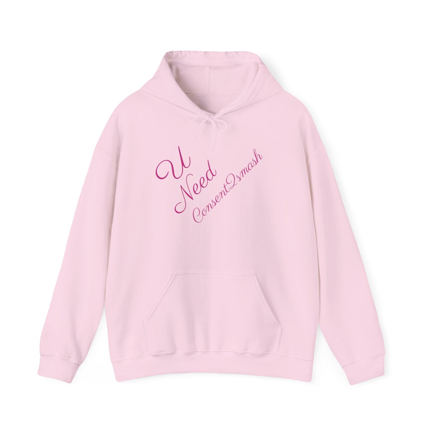 Consent to Smash Hooded Sweatshirt, Cozy Hoodie, Unisex Casual Wear, Streetwear, Gifts for Friends, Fun Party Outfit, Statements