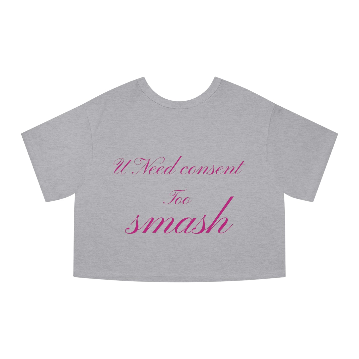 Consent Matters Cropped T-Shirt, Feminist Tee, Casual Wear, Gift for Activists, Summer Fashion, Proud Messaging