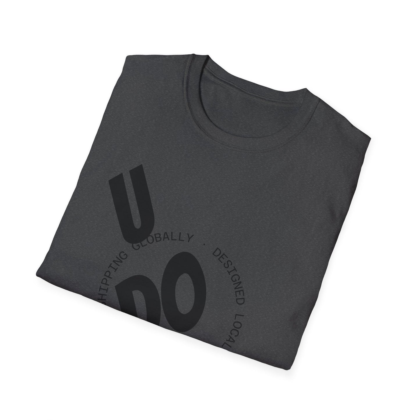 Unisex Softstyle T-Shirt with Unique Typography Design, Casual Wear, Graphic Tee, Trendy Apparel, Perfect Gift, Everyday Fashion
