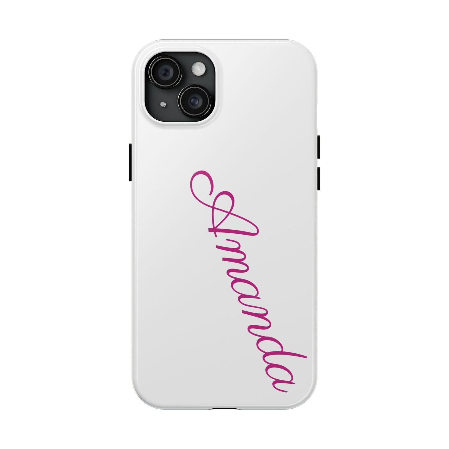 Personalized Tough Phone Case, Custom Name Phone Cover, Durable Mobile Case, Stylish Phone Accessory, Gift for Her