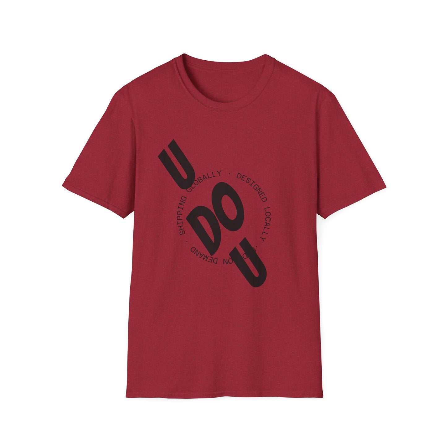 Unisex Softstyle T-Shirt with Unique Typography Design, Casual Wear, Graphic Tee, Trendy Apparel, Perfect Gift, Everyday Fashion