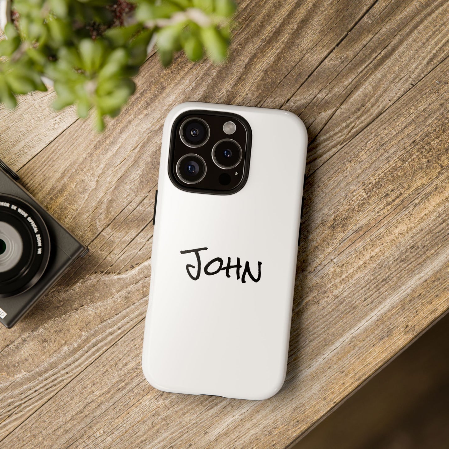 Personalized Phone Case for John, Custom Tough Phone Cover, Gift for Him, Unique Name Case, Durable Mobile Accessory