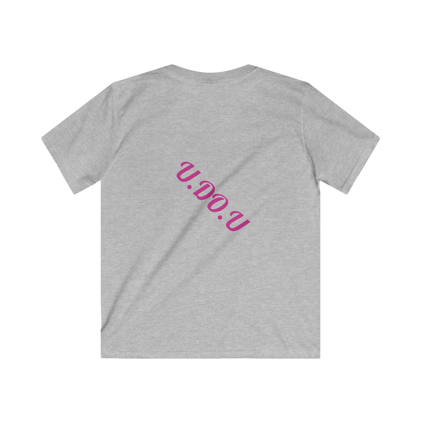 Kids Positive Affirmation Tee - U.DO.U, Youth Inspirational Shirt, Birthday Gift for Kids, Cute Graphic Tee, Fun Summer Outfit