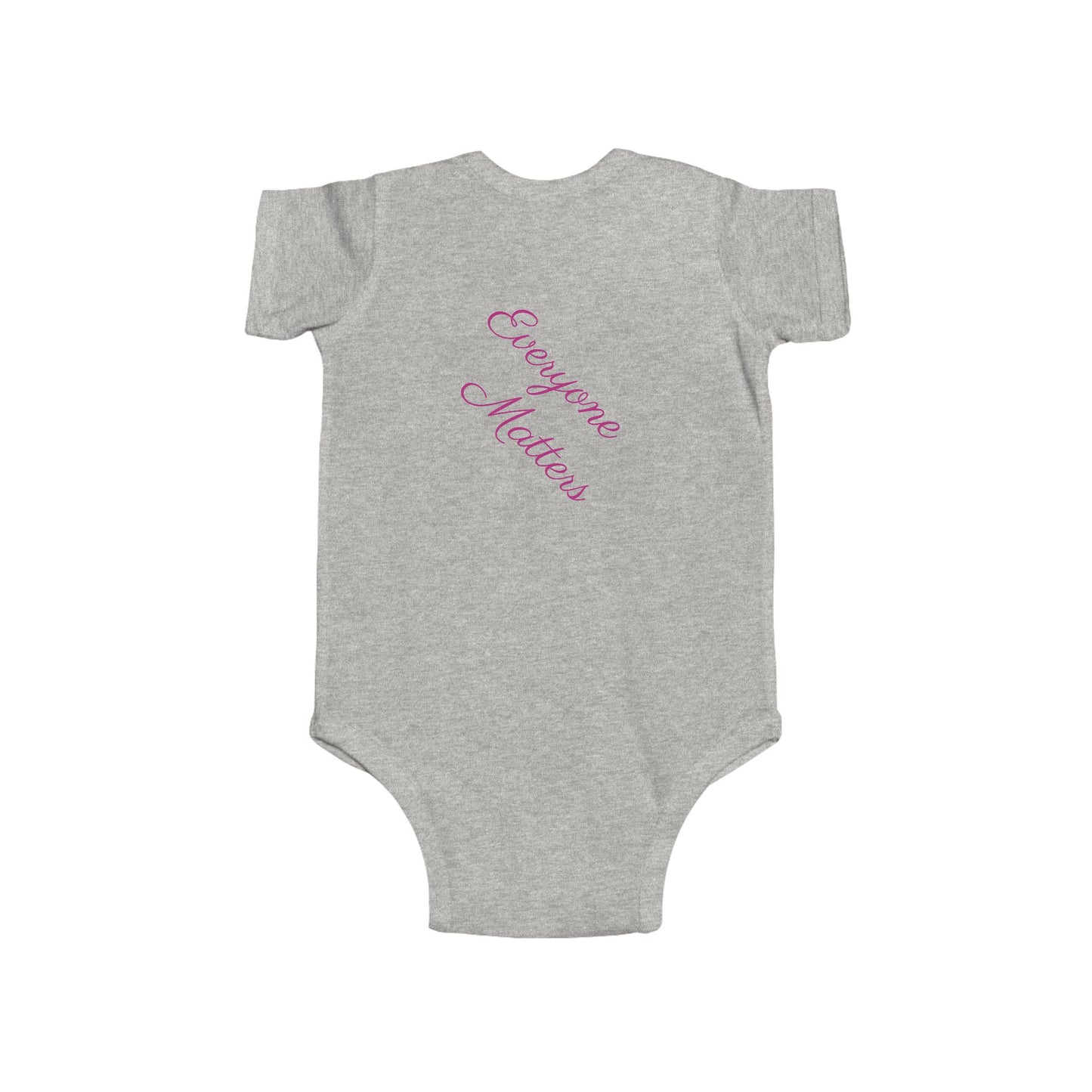 Everyone Matters Infant Bodysuit, Cute Baby Onesie, Meaningful Gift for Newborn, Baby Shower Surprise, First Outfits