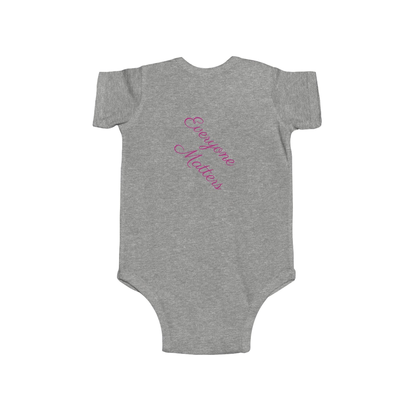 Everyone Matters Infant Bodysuit, Cute Baby Onesie, Meaningful Gift for Newborn, Baby Shower Surprise, First Outfits
