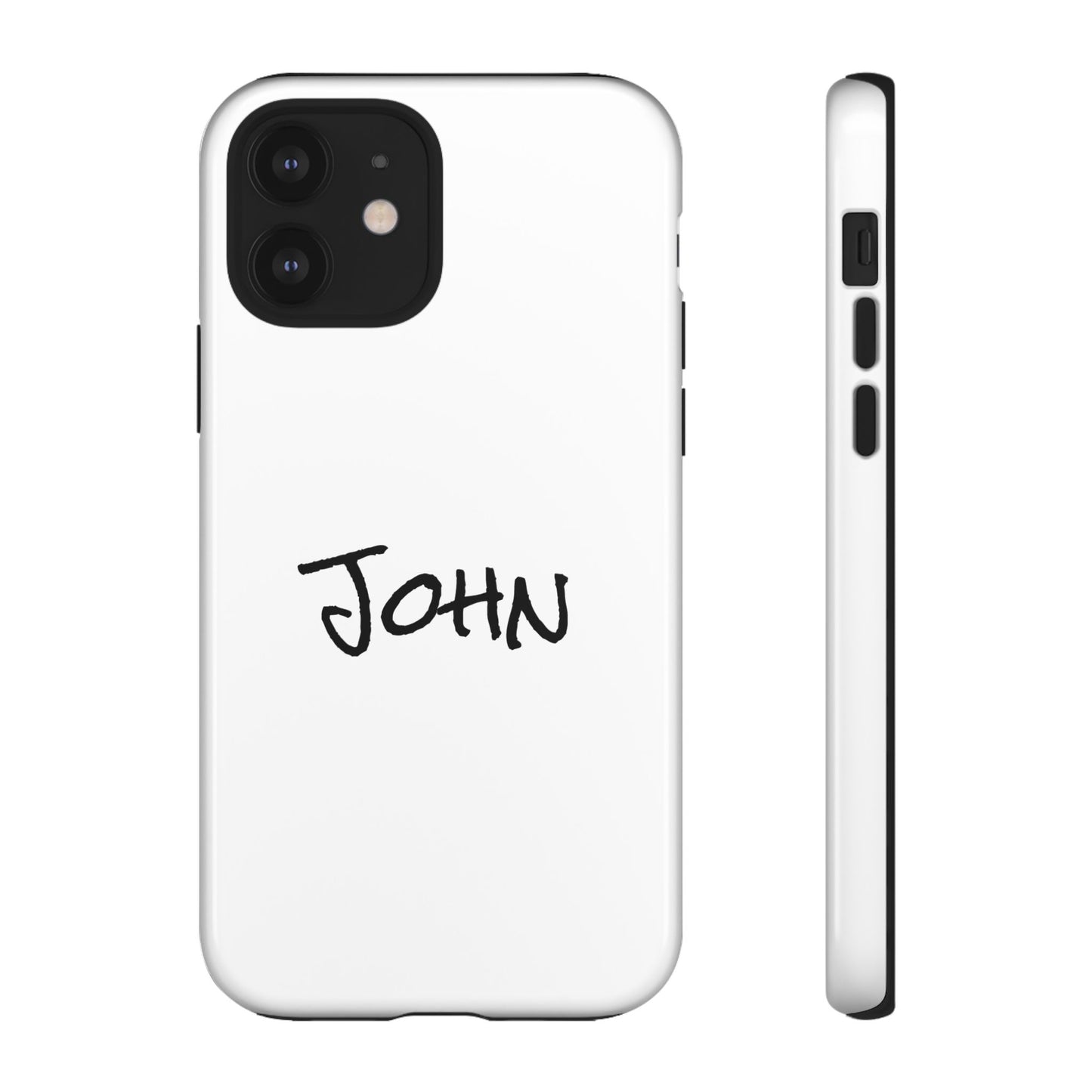Personalized Phone Case for John, Custom Tough Phone Cover, Gift for Him, Unique Name Case, Durable Mobile Accessory