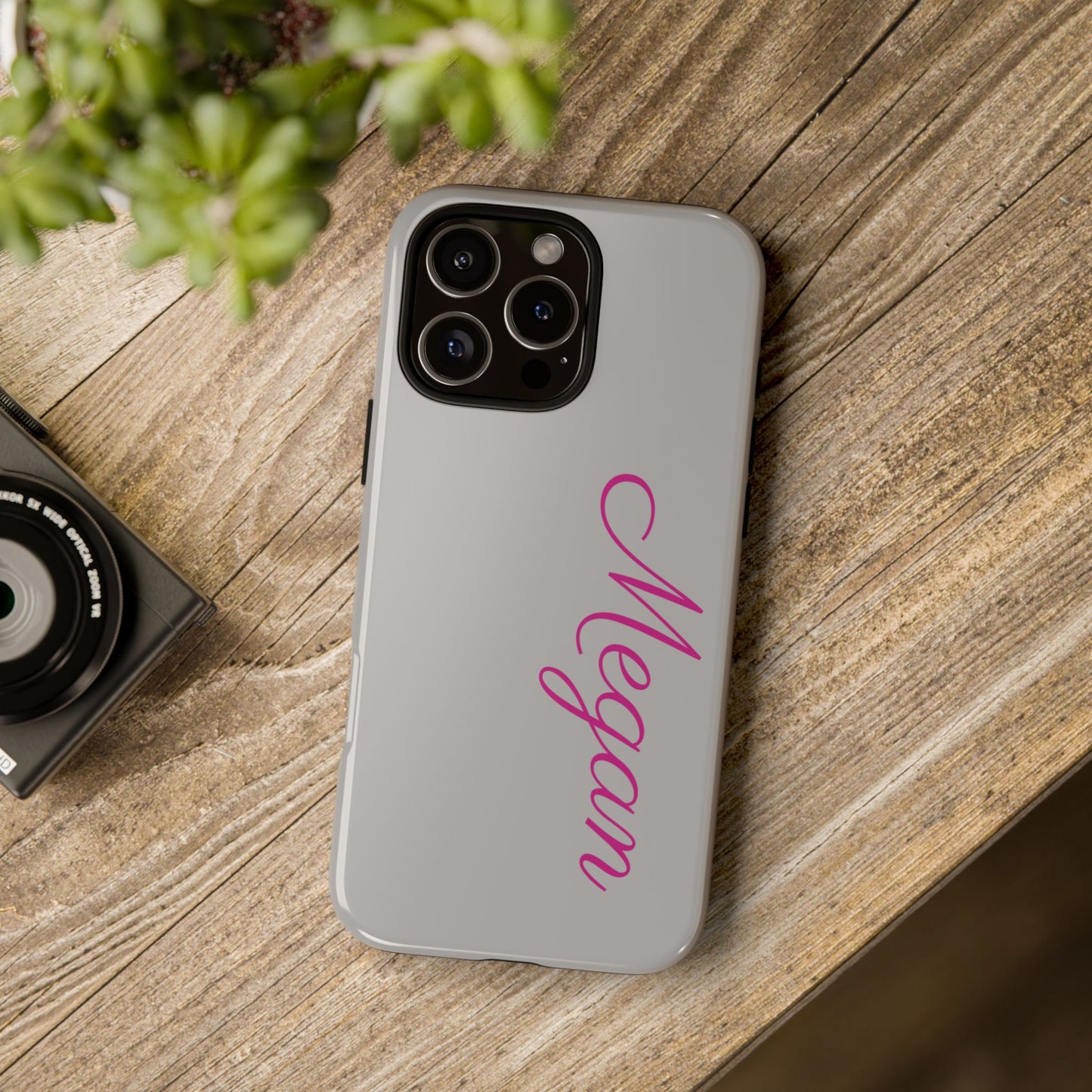 Personalized Phone Case, Tough Cases for iPhone, Custom Phone Cover Gifts, Stylish Tech Accessories, Monogrammed Phone Case