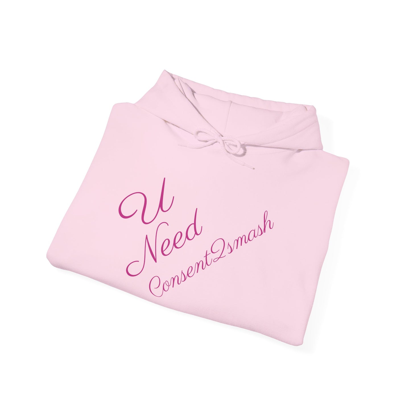 Consent to Smash Hooded Sweatshirt, Cozy Hoodie, Unisex Casual Wear, Streetwear, Gifts for Friends, Fun Party Outfit, Statements