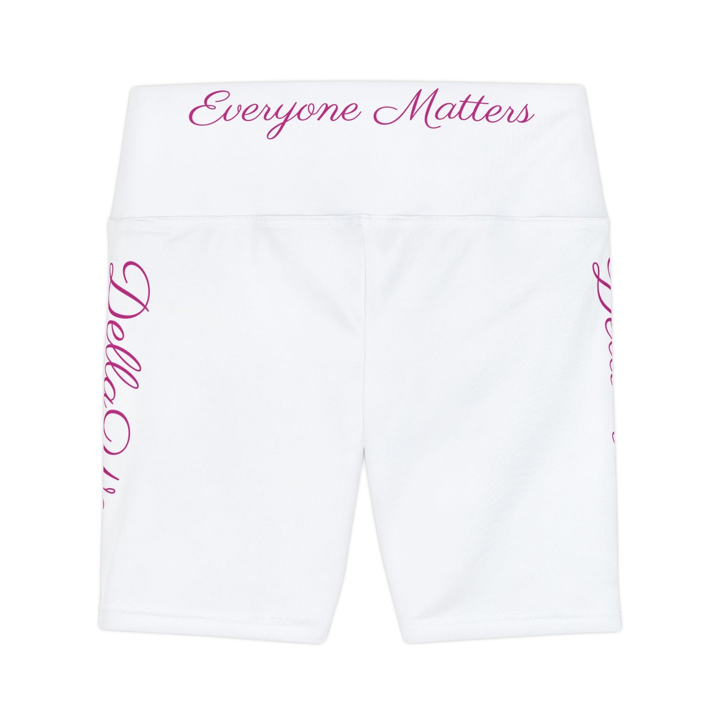 Empowering Women's Workout Shorts - Everyone Matters Motivational Fit, Exercise, Pilates, Gym, Yoga, Fitness Gear