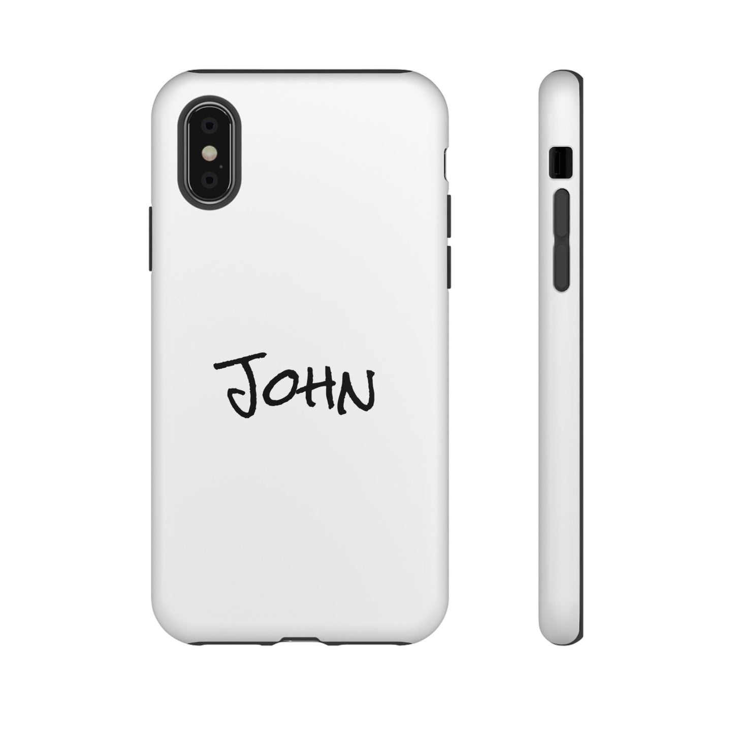 Personalized Phone Case for John, Custom Tough Phone Cover, Gift for Him, Unique Name Case, Durable Mobile Accessory
