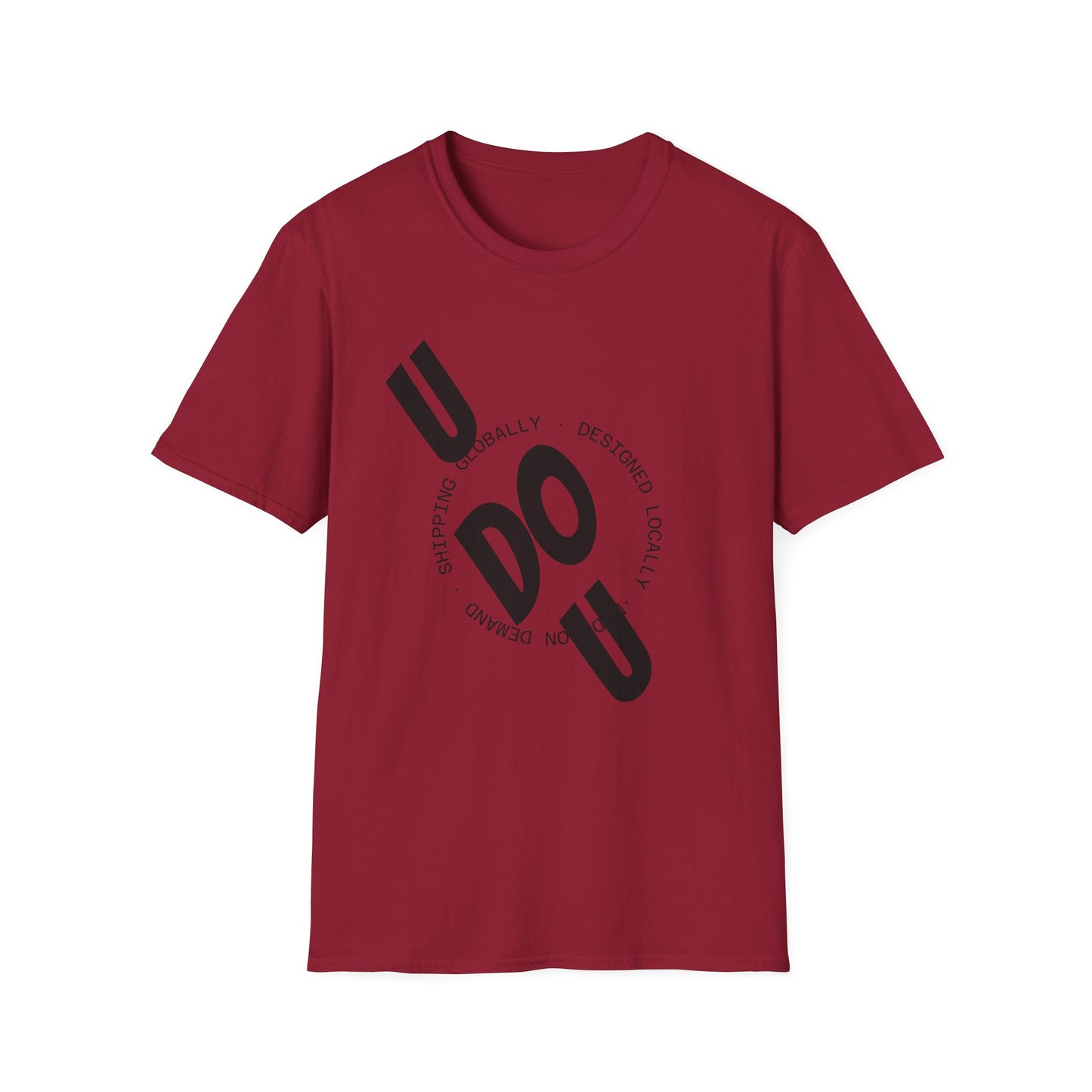 Unisex Softstyle T-Shirt with Unique Typography Design, Casual Wear, Graphic Tee, Trendy Apparel, Perfect Gift, Everyday Fashion