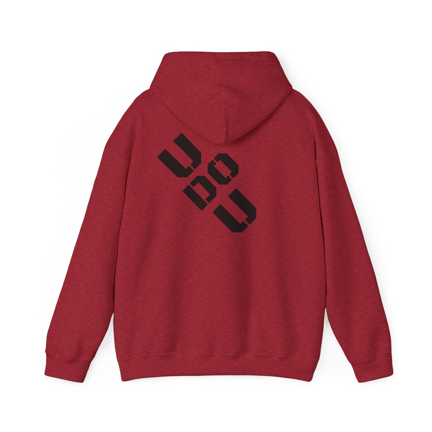 Unisex Heavy Blend Hoodie with Unique 'U DO U' Design, Perfect for Casual Wear, Gift for Friends, and Cozy Nights in