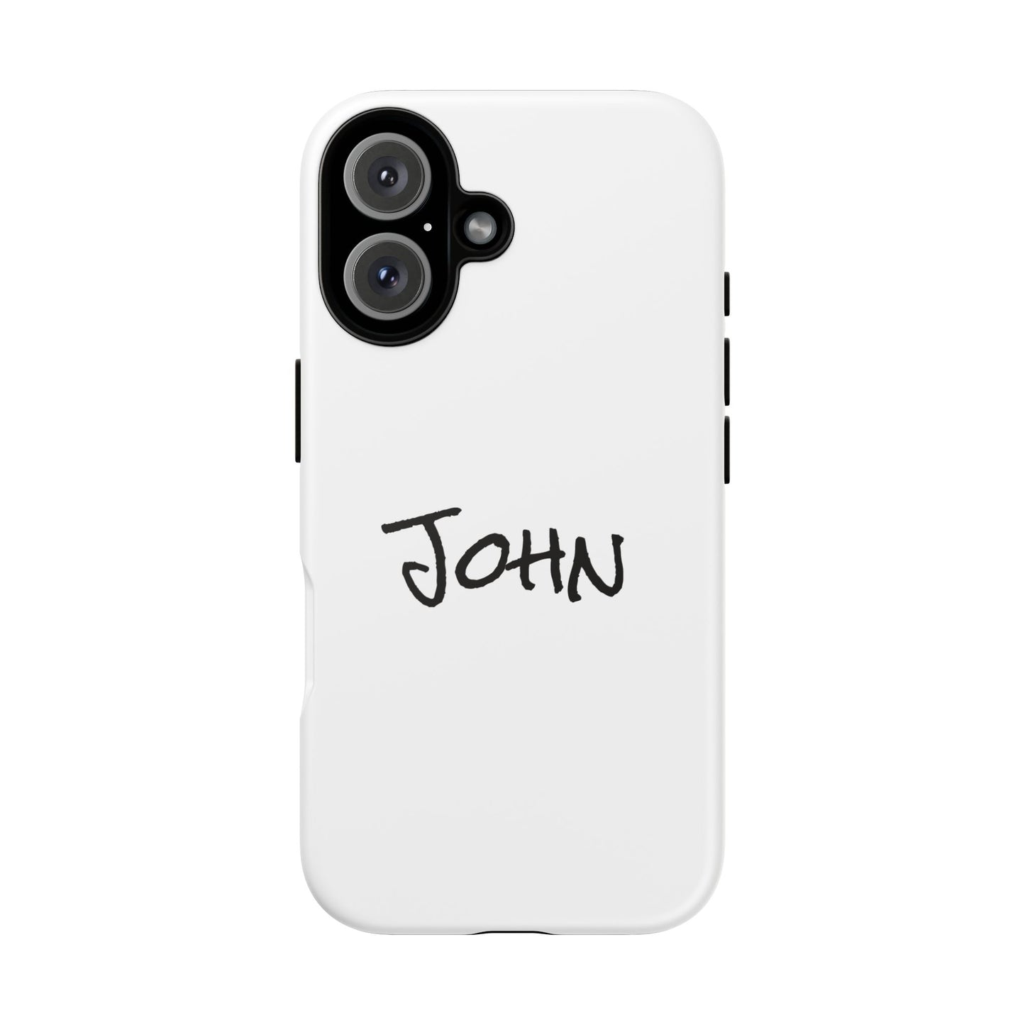 Personalized Phone Case for John, Custom Tough Phone Cover, Gift for Him, Unique Name Case, Durable Mobile Accessory
