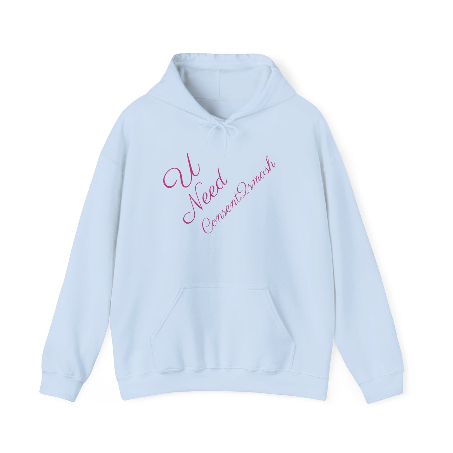 Consent to Smash Hooded Sweatshirt, Cozy Hoodie, Unisex Casual Wear, Streetwear, Gifts for Friends, Fun Party Outfit, Statements
