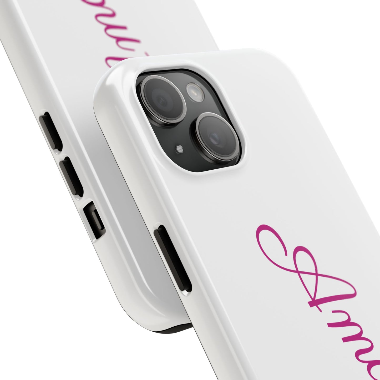 Personalized Tough Phone Case, Custom Name Phone Cover, Durable Mobile Case, Stylish Phone Accessory, Gift for Her