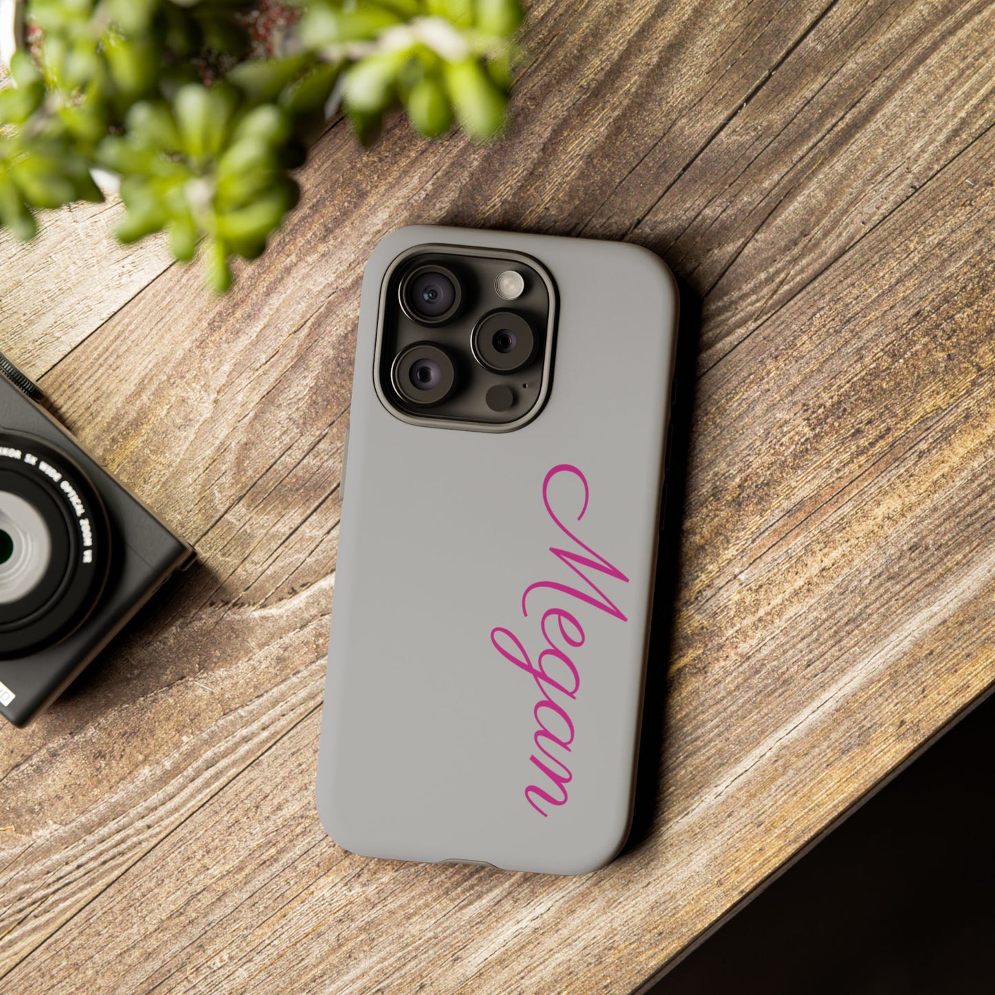 Personalized Phone Case, Tough Cases for iPhone, Custom Phone Cover Gifts, Stylish Tech Accessories, Monogrammed Phone Case