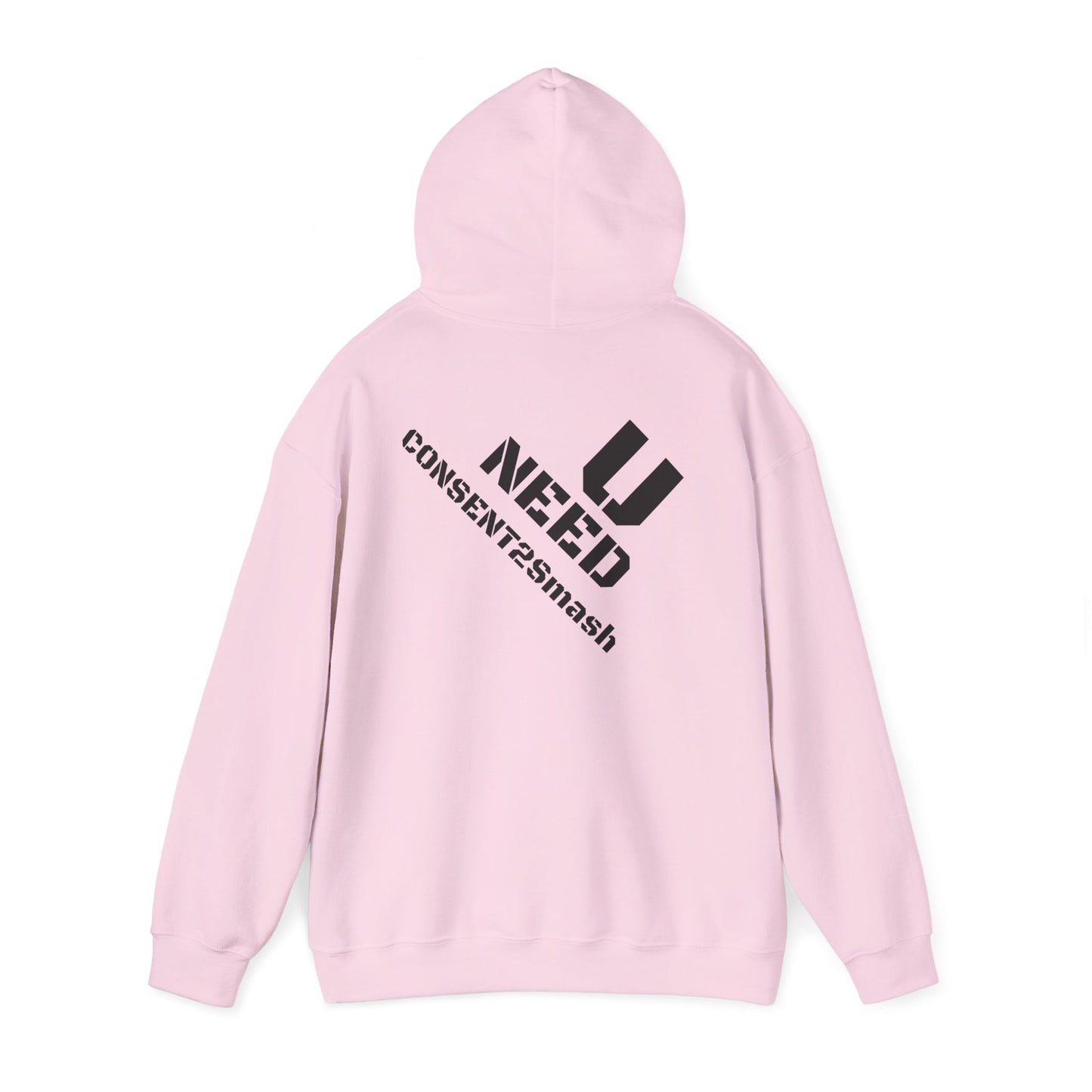 Consent to Smash Hoodie | Unisex Heavy Blend Sweater, Casual Wear, Gift for Gamers, Streetwear Hoodie, Unique Trendy Clothing