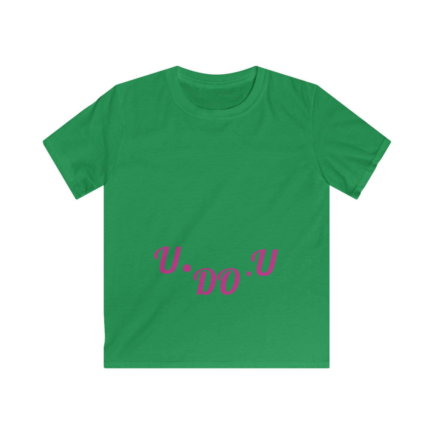 Kids Positive Affirmation Tee - U.DO.U, Youth Inspirational Shirt, Birthday Gift for Kids, Cute Graphic Tee, Fun Summer Outfit