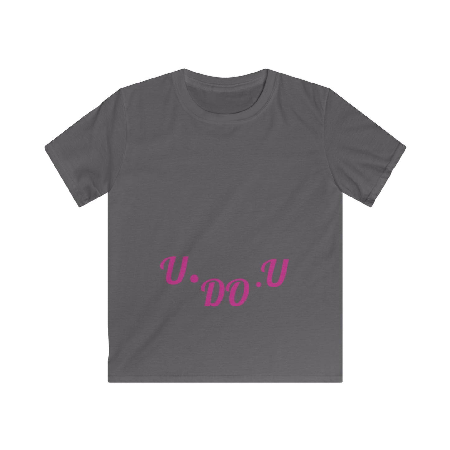 Kids Positive Affirmation Tee - U.DO.U, Youth Inspirational Shirt, Birthday Gift for Kids, Cute Graphic Tee, Fun Summer Outfit
