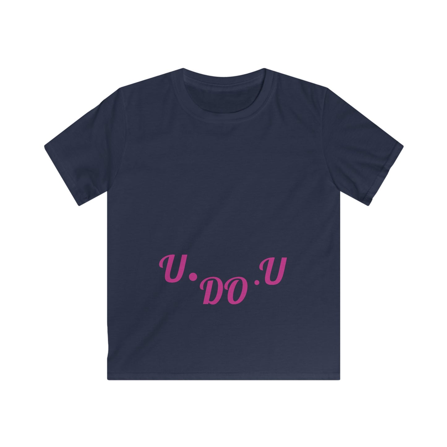 Kids Positive Affirmation Tee - U.DO.U, Youth Inspirational Shirt, Birthday Gift for Kids, Cute Graphic Tee, Fun Summer Outfit