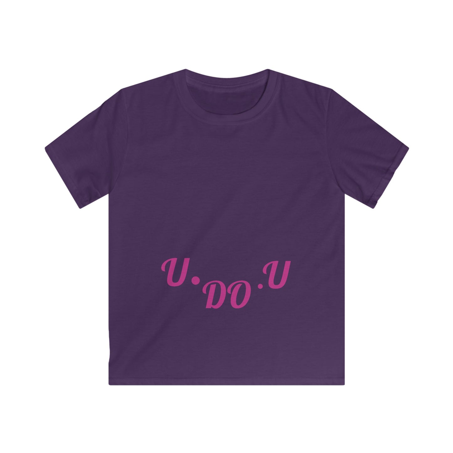 Kids Positive Affirmation Tee - U.DO.U, Youth Inspirational Shirt, Birthday Gift for Kids, Cute Graphic Tee, Fun Summer Outfit