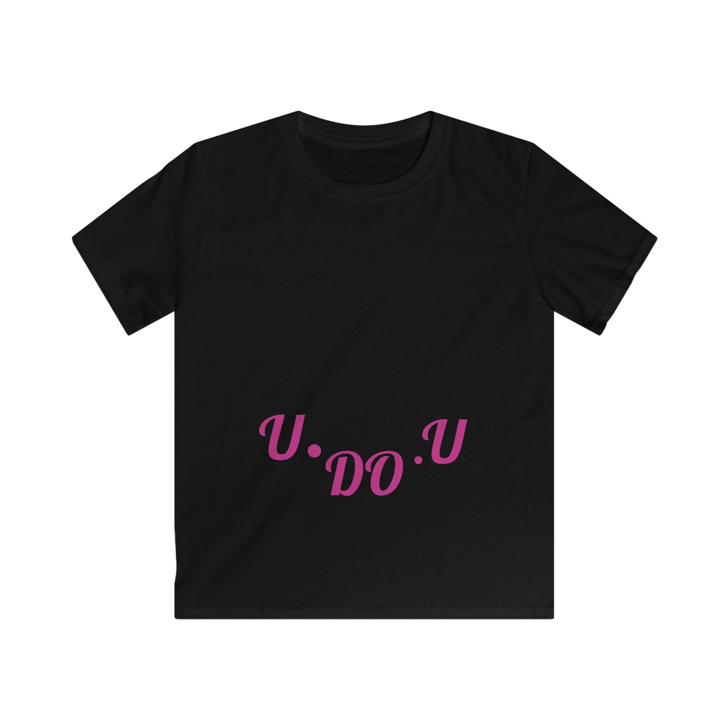 Kids Positive Affirmation Tee - U.DO.U, Youth Inspirational Shirt, Birthday Gift for Kids, Cute Graphic Tee, Fun Summer Outfit