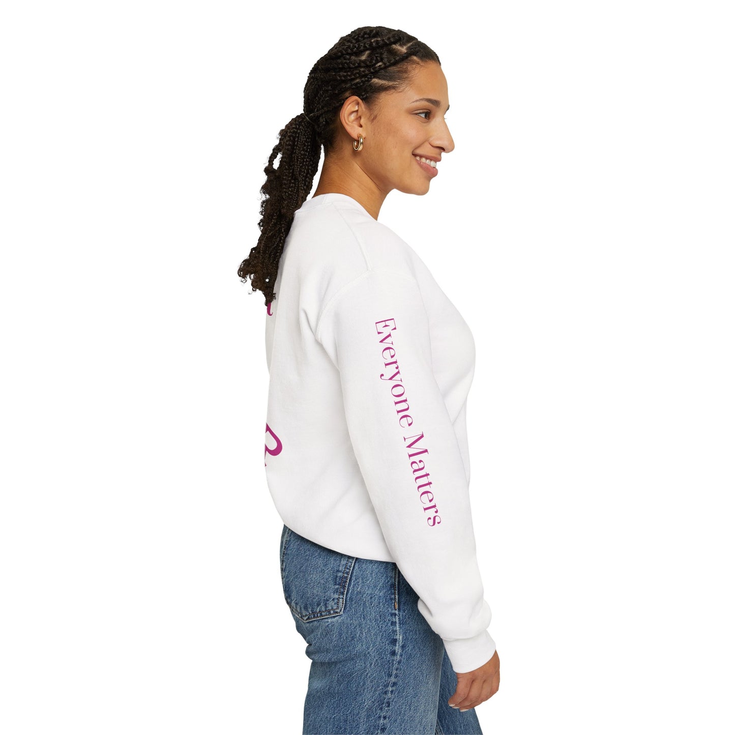 Chic Unisex Crewneck Sweatshirt - Motivational Gift for Trendsetters, Cozy Loungewear, Perfect for Every Season