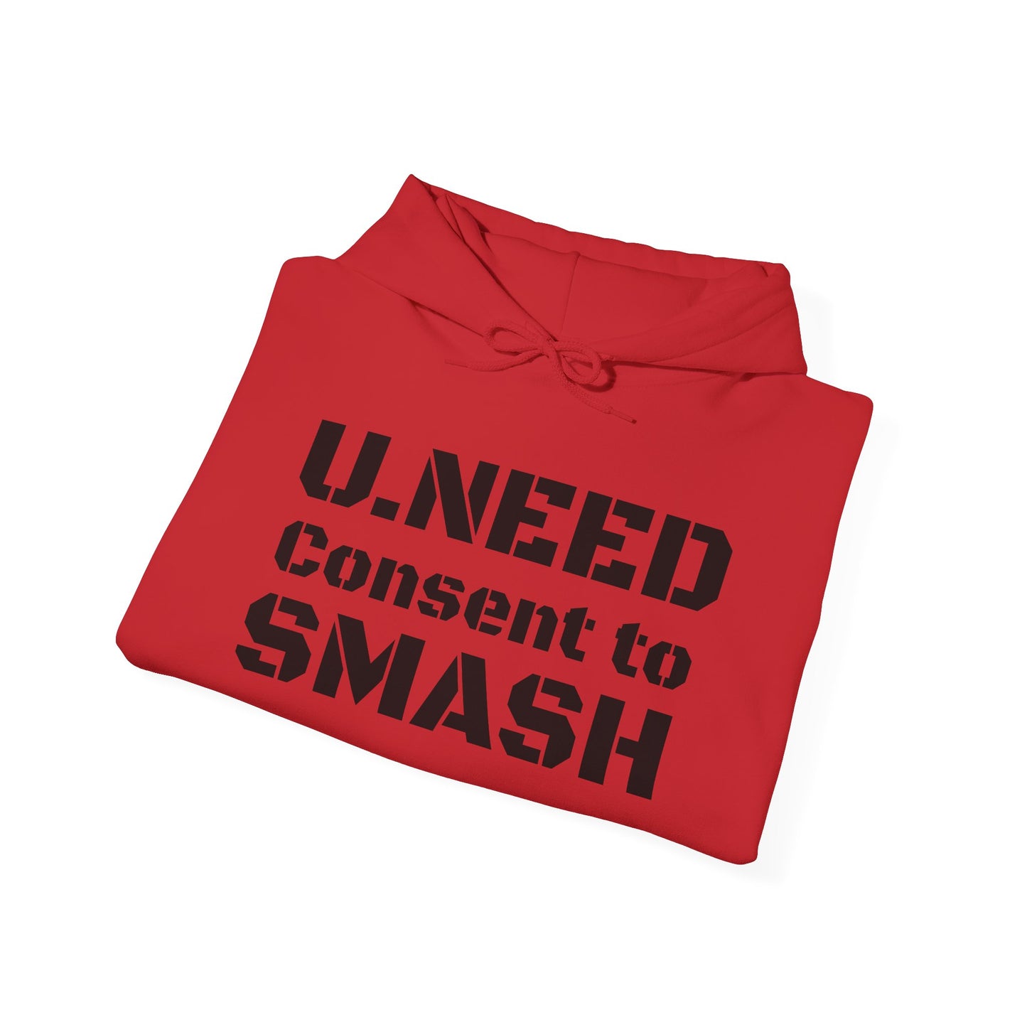 Consent to Smash Hoodie | Unisex Heavy Blend Sweater, Casual Wear, Gift for Gamers, Streetwear Hoodie, Unique Trendy Clothing