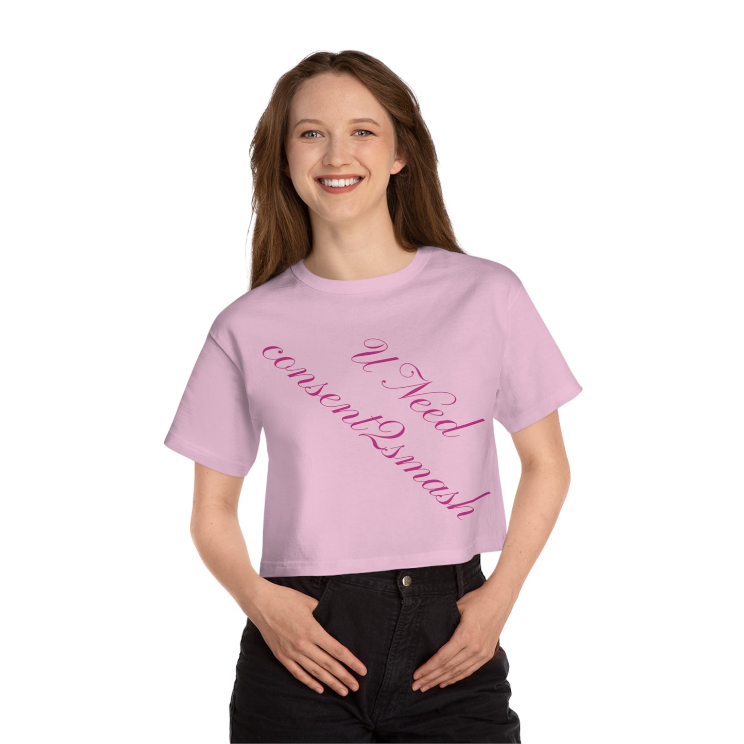 Consent Matters Cropped T-Shirt, Feminist Tee, Casual Wear, Gift for Activists, Summer Fashion, Proud Messaging