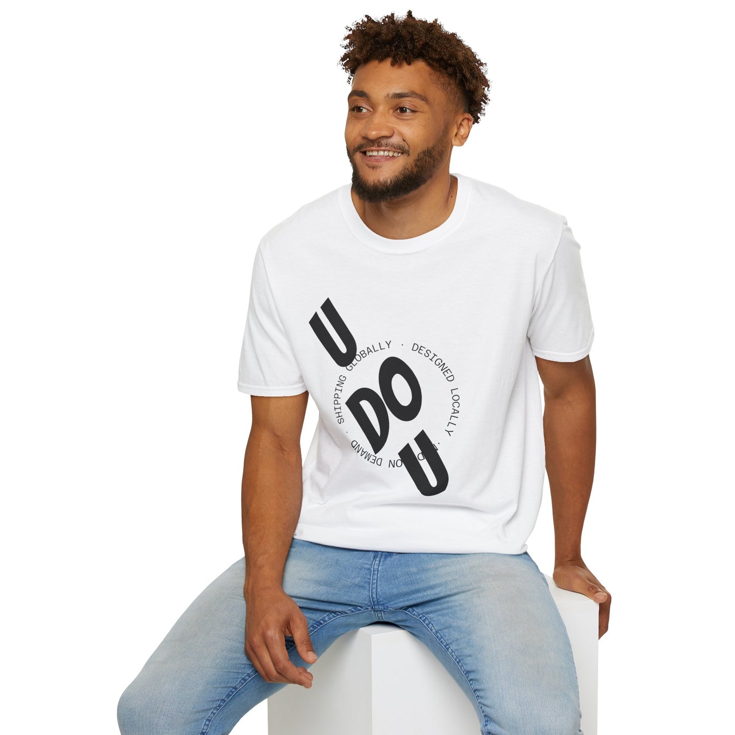 Unisex Softstyle T-Shirt with Unique Typography Design, Casual Wear, Graphic Tee, Trendy Apparel, Perfect Gift, Everyday Fashion