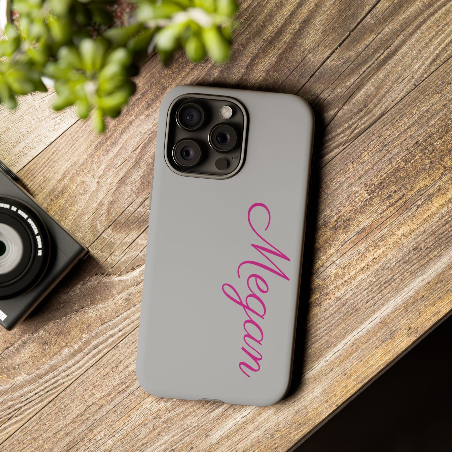 Personalized Phone Case, Tough Cases for iPhone, Custom Phone Cover Gifts, Stylish Tech Accessories, Monogrammed Phone Case