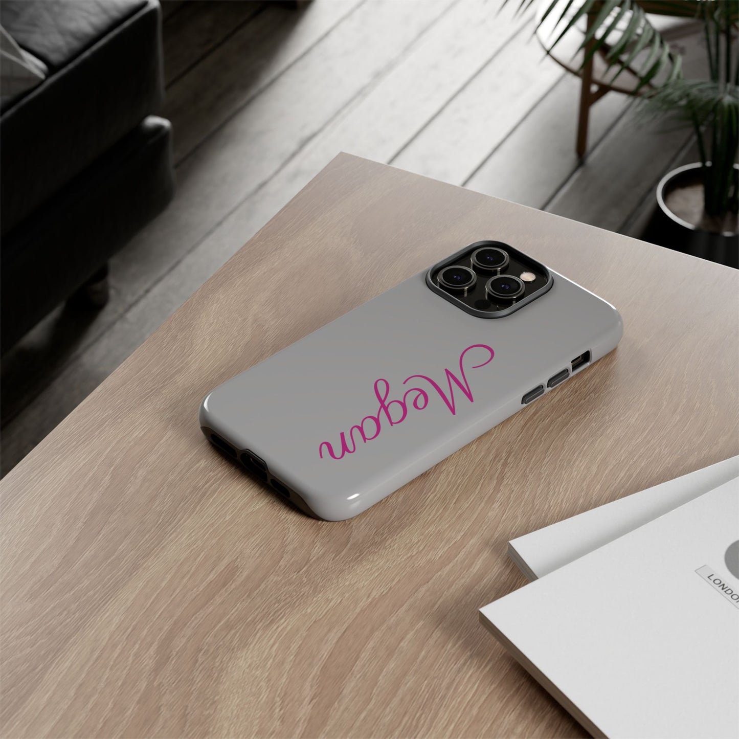 Personalized Phone Case, Tough Cases for iPhone, Custom Phone Cover Gifts, Stylish Tech Accessories, Monogrammed Phone Case