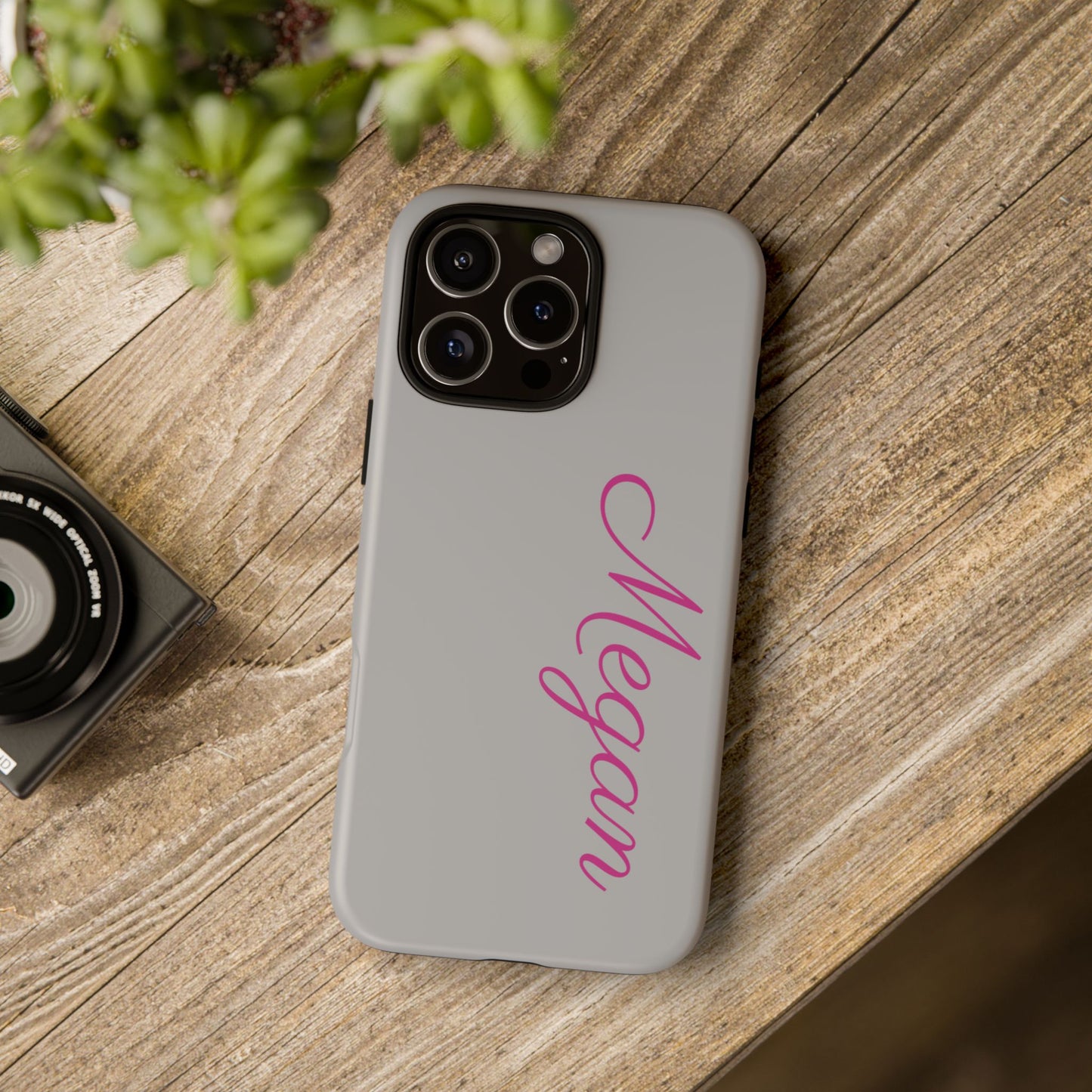 Personalized Phone Case, Tough Cases for iPhone, Custom Phone Cover Gifts, Stylish Tech Accessories, Monogrammed Phone Case
