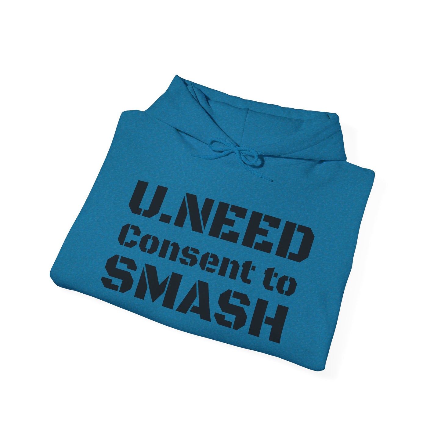 Consent to Smash Hoodie | Unisex Heavy Blend Sweater, Casual Wear, Gift for Gamers, Streetwear Hoodie, Unique Trendy Clothing
