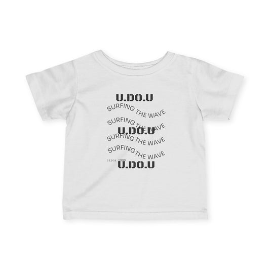 Surfing Vibes Infant Tee, Cool Baby Shirt, Beachwear for Toddlers, Summer Gift, Trendy Kids Apparel