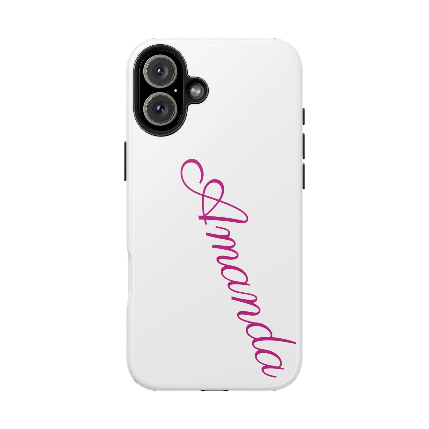 Personalized Tough Phone Case, Custom Name Phone Cover, Durable Mobile Case, Stylish Phone Accessory, Gift for Her