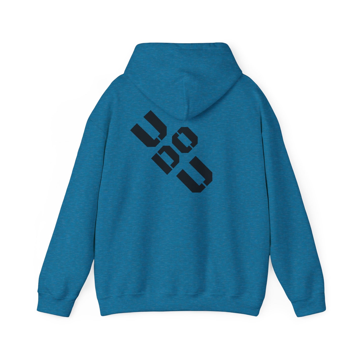 Unisex Heavy Blend Hoodie with Unique 'U DO U' Design, Perfect for Casual Wear, Gift for Friends, and Cozy Nights in