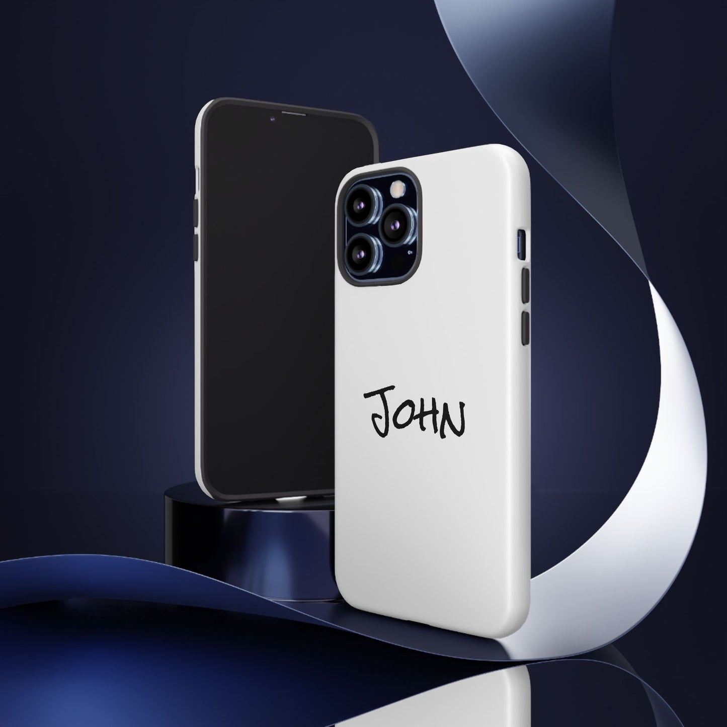 Personalized Phone Case for John, Custom Tough Phone Cover, Gift for Him, Unique Name Case, Durable Mobile Accessory