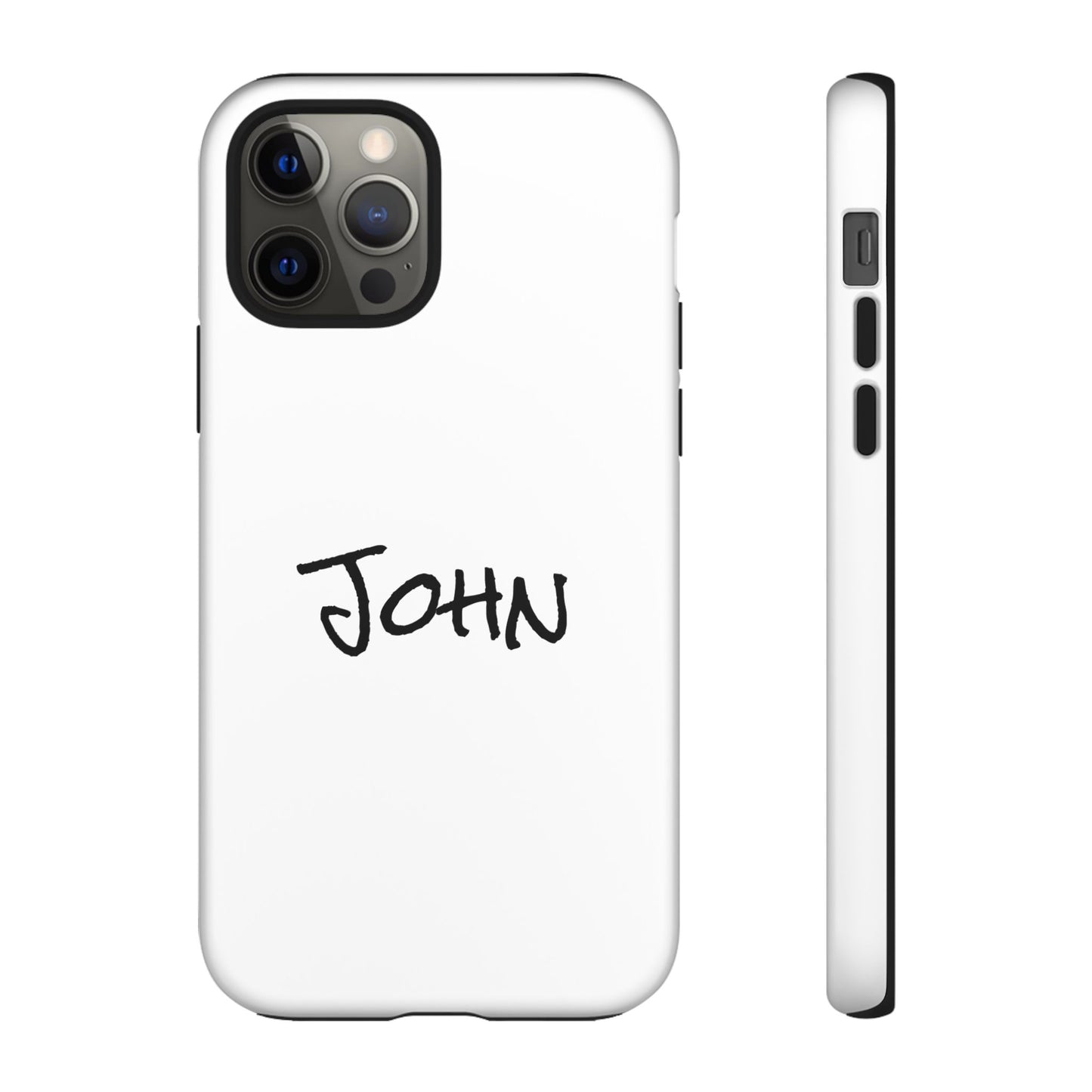Personalized Phone Case for John, Custom Tough Phone Cover, Gift for Him, Unique Name Case, Durable Mobile Accessory