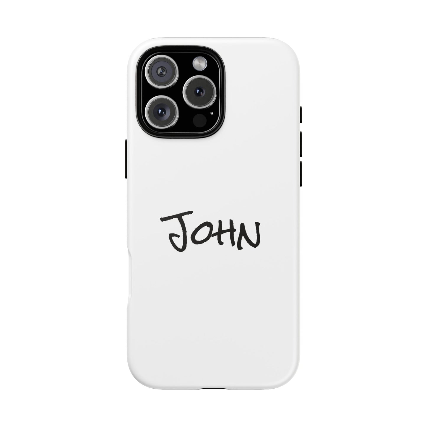 Personalized Phone Case for John, Custom Tough Phone Cover, Gift for Him, Unique Name Case, Durable Mobile Accessory