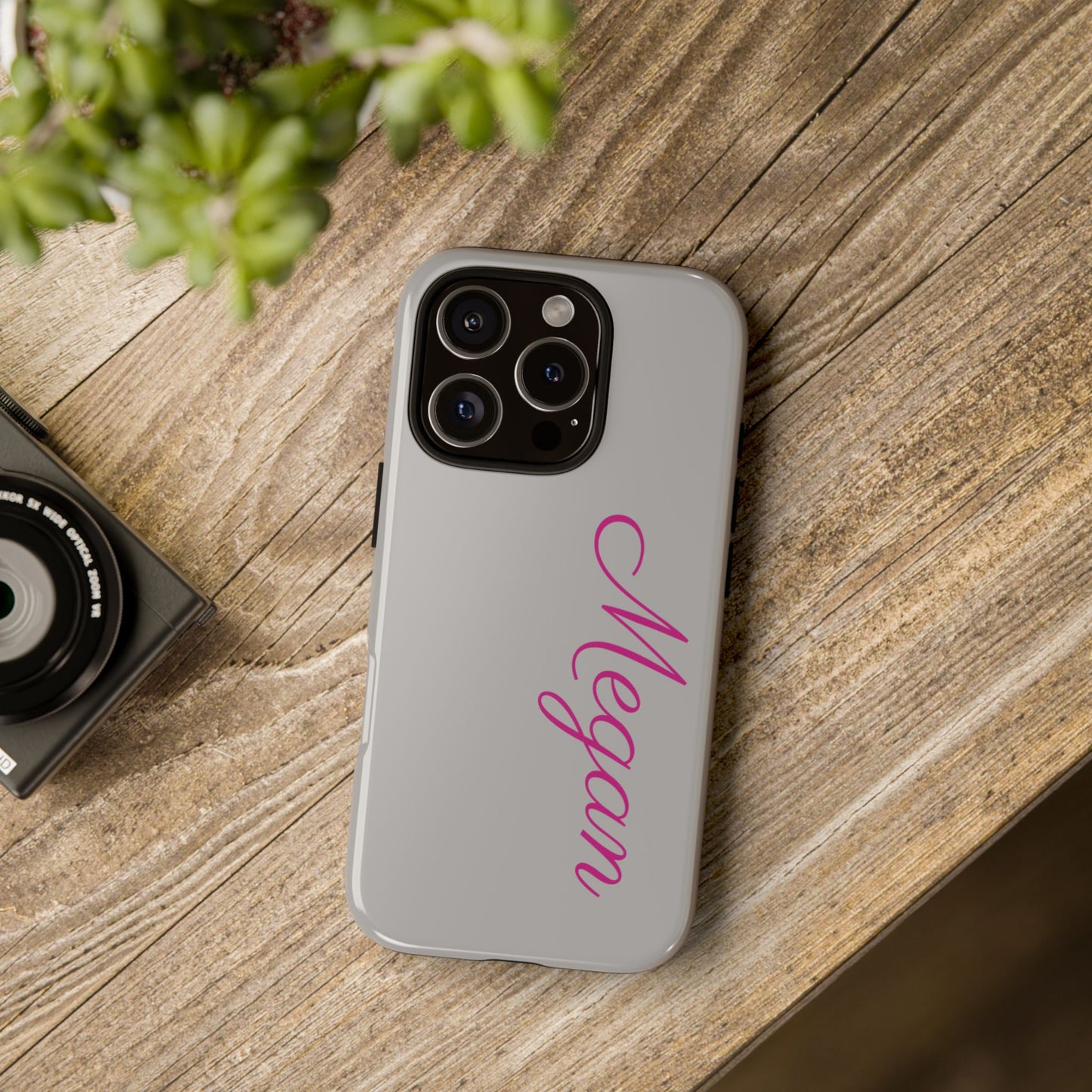 Personalized Phone Case, Tough Cases for iPhone, Custom Phone Cover Gifts, Stylish Tech Accessories, Monogrammed Phone Case