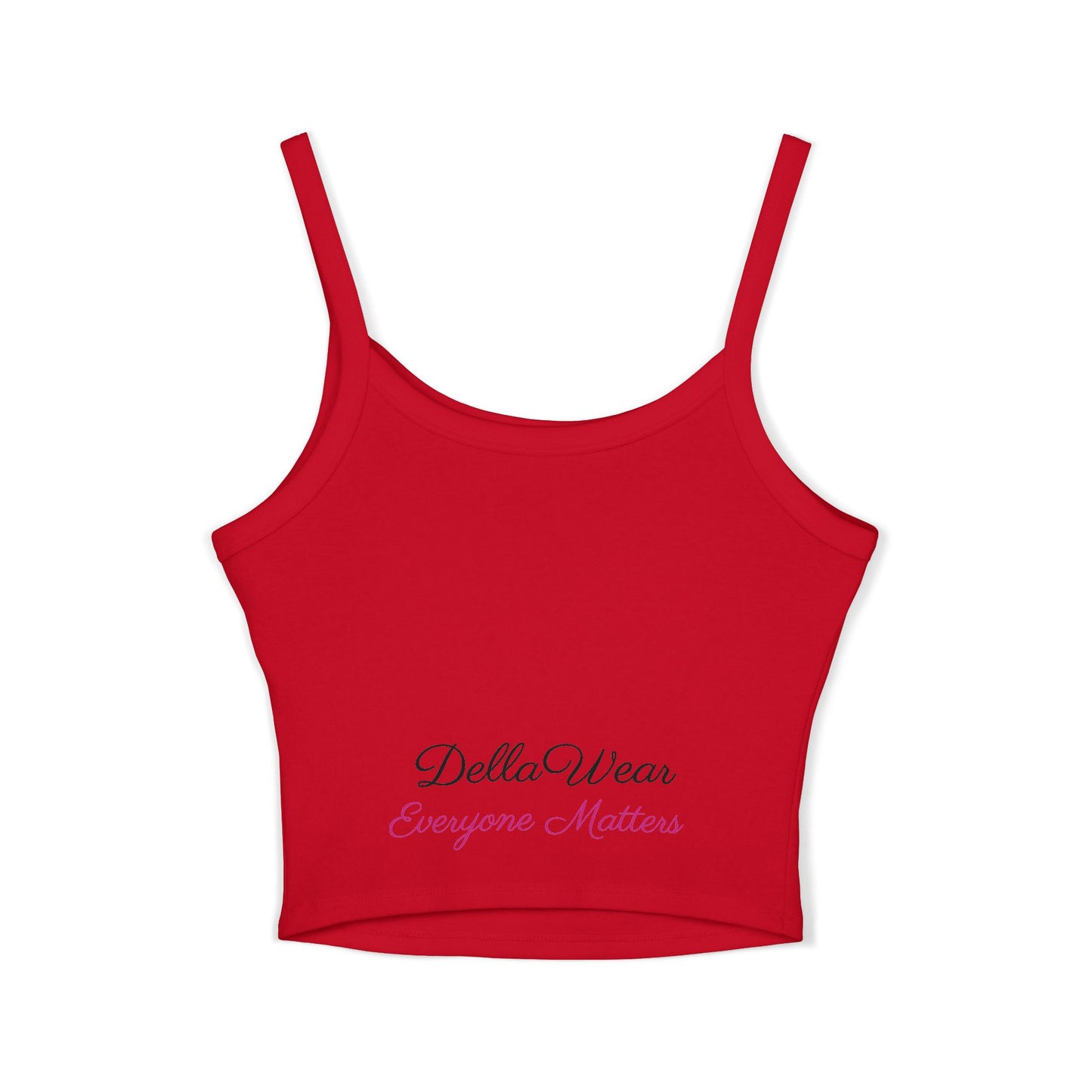 Empowering Spaghetti Strap Tank Top - Everyone Matters, Women's Fashion, Summer Wear, Gifts for Her, Motivational Apparel