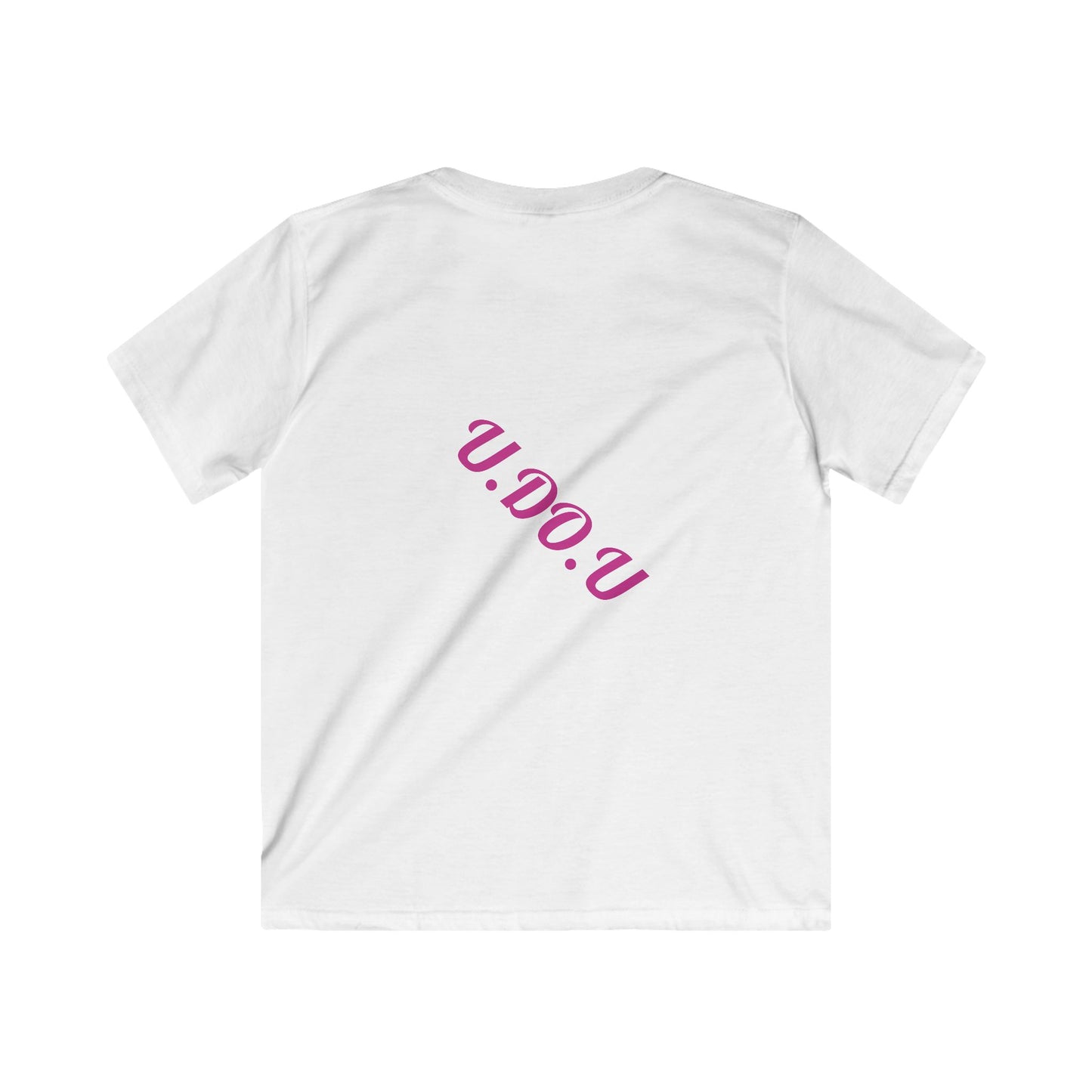 Kids Positive Affirmation Tee - U.DO.U, Youth Inspirational Shirt, Birthday Gift for Kids, Cute Graphic Tee, Fun Summer Outfit