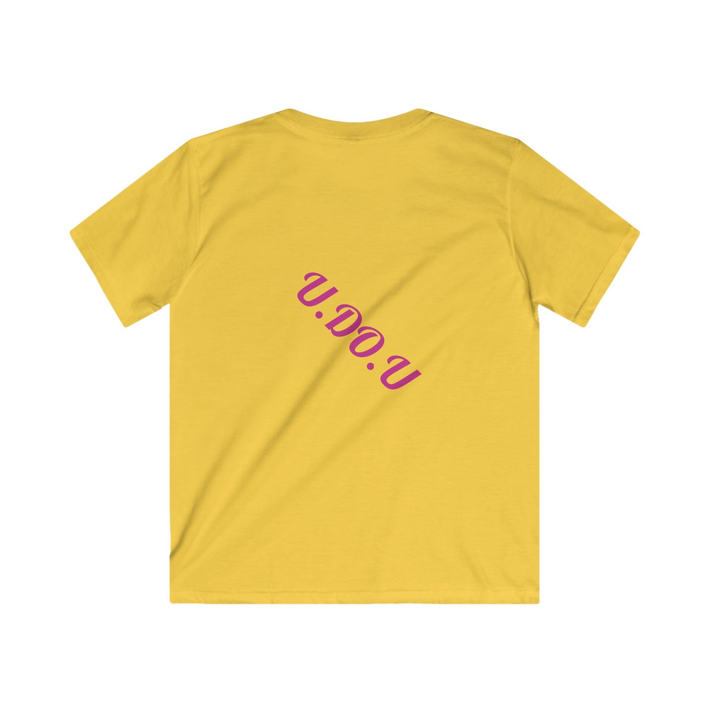 Kids Positive Affirmation Tee - U.DO.U, Youth Inspirational Shirt, Birthday Gift for Kids, Cute Graphic Tee, Fun Summer Outfit